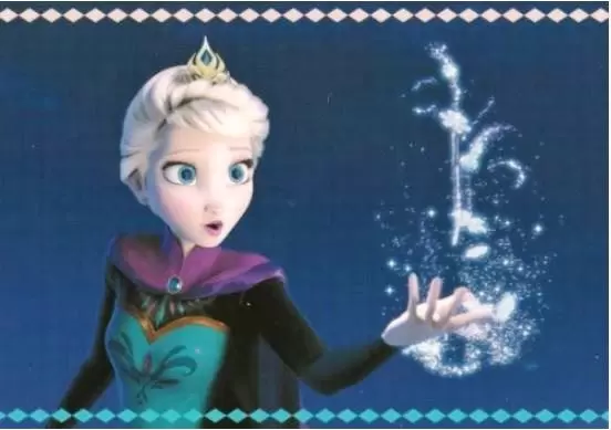 La reine des neiges: Un hiver magique - Carte n°137