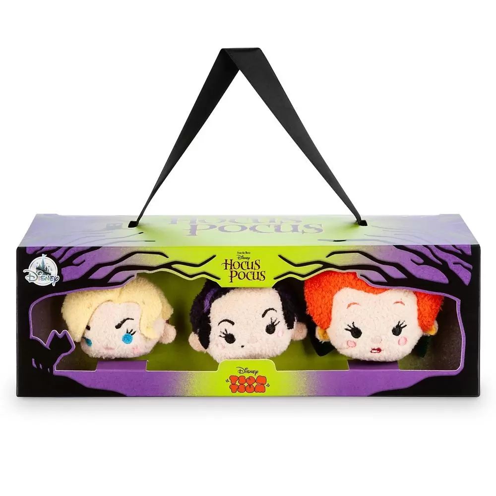 Tsum Tsum Plush Bag And Box Sets - Hocus Pocus 3 Pack