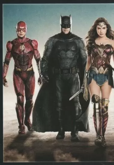Justice League - Wonder  Woman  ,  Batman  ,  Flash