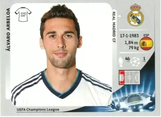 UEFA Champions League 2012/2013 - Álvaro Arbeloa - Real Madrid CF