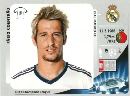 UEFA Champions League 2012/2013 - Fábio Coentrão - Real Madrid CF