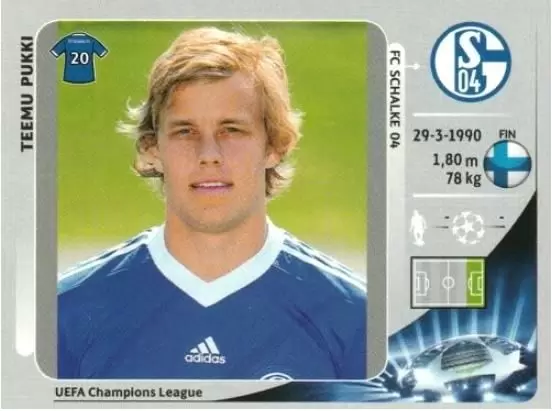 UEFA Champions League 2012/2013 - Teemu Pukki - FC Schalke 04
