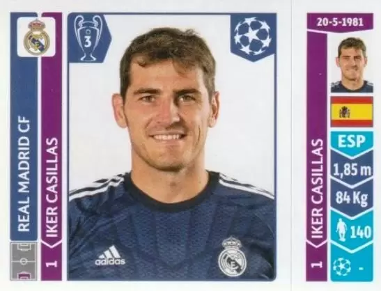 UEFA Champions League 2014-2015 - Iker Casillas - Real Madrid CF