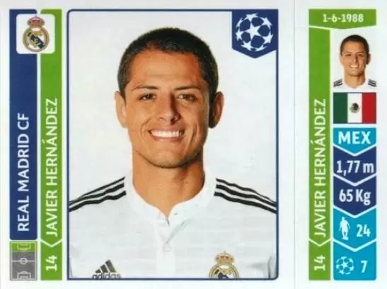 UEFA Champions League 2014-2015 - Javier Hernández - Real Madrid CF