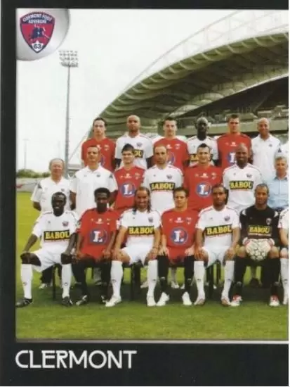 Foot 2008 - Championnat de France de L1 et L2 - Équipe (puzzle 1) - Clermont