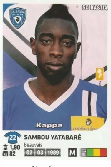 Foot 2012-13 - Sambou Yatabare - SC Bastia