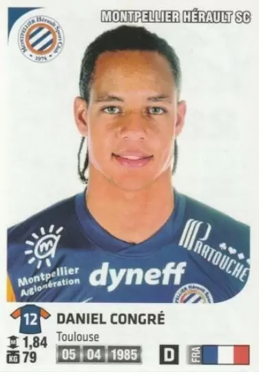 Foot 2012-13 - Daniel Congre - Montpellier Herault SC