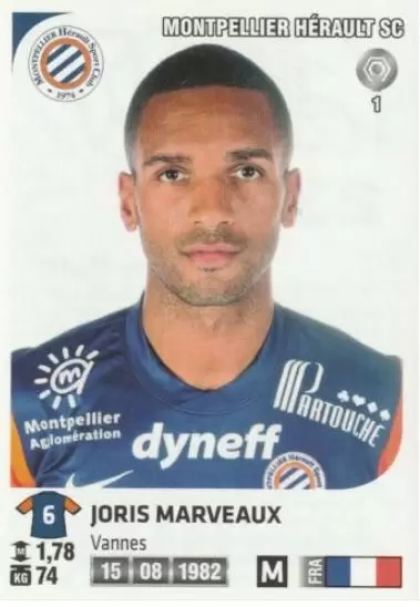 Foot 2012-13 - Joris Marveaux - Montpellier Herault SC