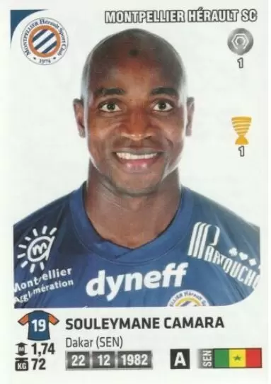 Foot 2012-13 - Souleymane Camara - Montpellier Herault SC