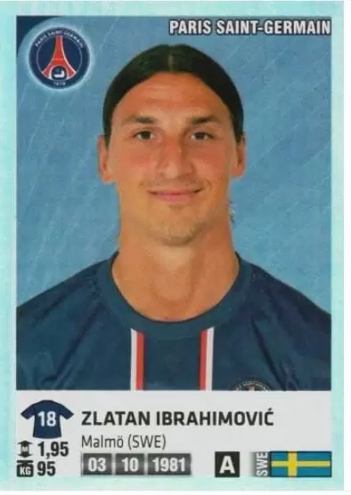 Foot 2012-13 - Zlatan Ibrahimovic - Paris Saint-Germain