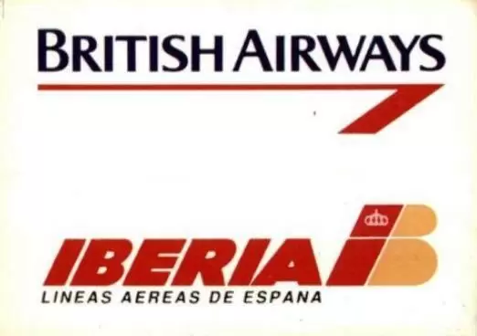 Les Avions - British  Airways  ,    Iberia Líneas Aéreas de España
