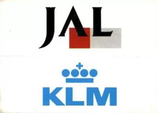 Les Avions - Japan  Airlines  ,   KLM Royal Dutch Airlines