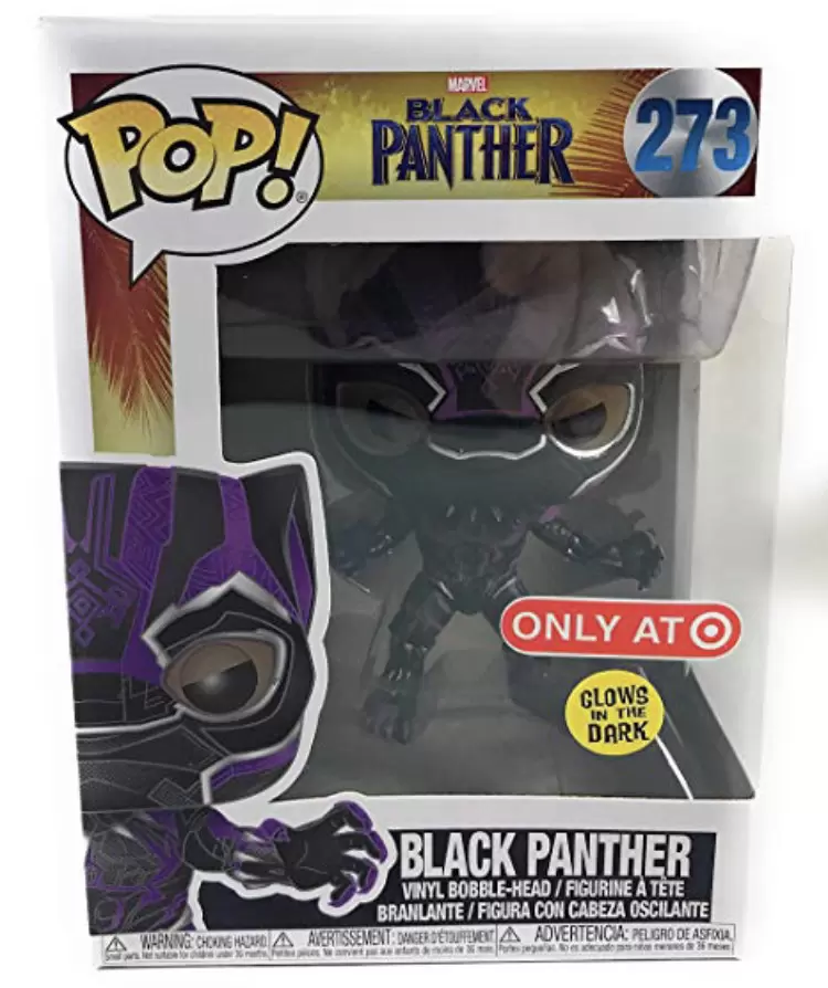 POP! MARVEL - Black Panther - Black Panther Purple GITD
