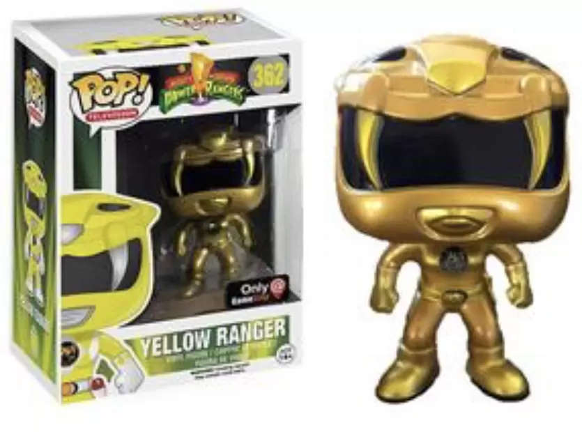 POP! Television - Power Rangers - Yellow Ranger Gold