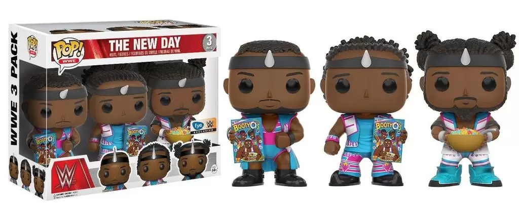 POP! Catcheurs WWE - The New Day 3 Pack