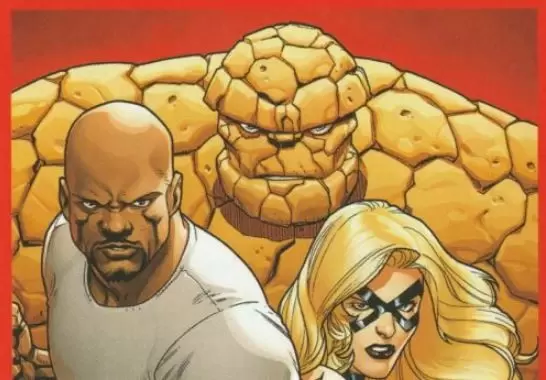 MARVEL Super Heroes - Nouveaux Vengeurs de l\'âge héroïque. : Things , Luke Cage , Ms . Marvel