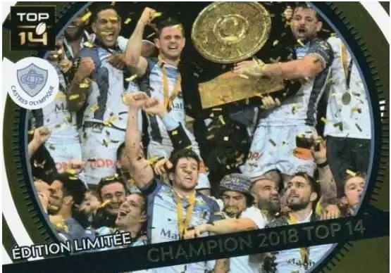 Rugby 2018 - 2019 - Champion 2018 TOP 14 - Édition Limitée