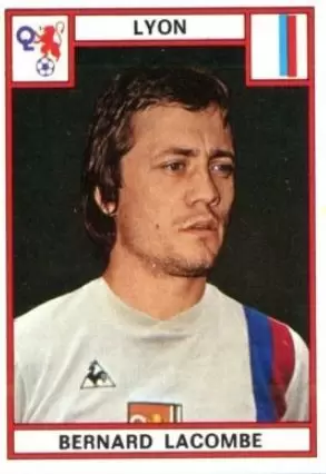 Football 1976 - Bernard Lacombe - Lyon