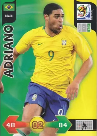 Adrenalyn XL South Africa 2010 - Adriano - Brazil