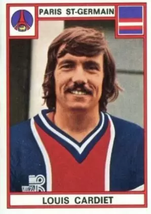 Football 1976 - Louis Cardiet - Paris Saint-Germain