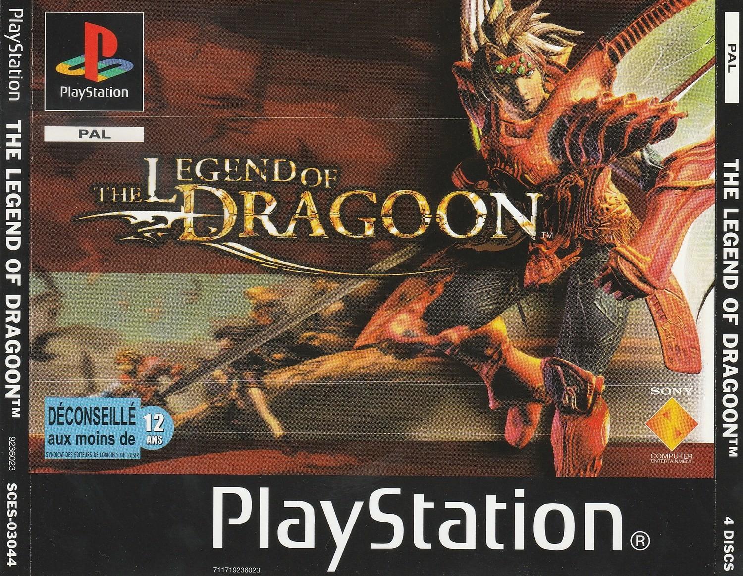 The Legend Of Dragoon Playstation Game
