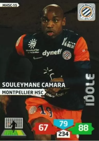 Adrenalyn XL 2013-2014 (France) - Souleymane Camara - Attaquant - Montpellier HSC