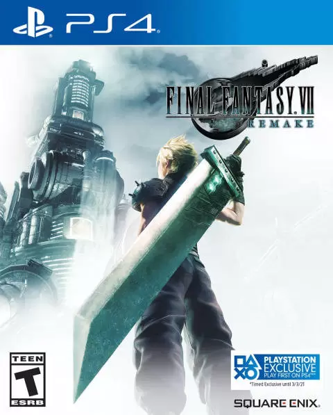 Jeux PS4 - Final Fantasy VII Remake