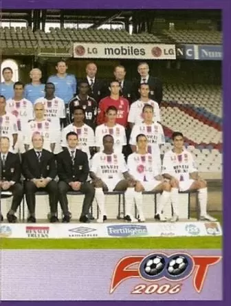 Foot 2006 - Championnat de France de L1 et L2 - Équipe (puzzle 2) - Lyon