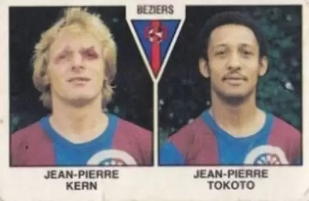 Football 79 en Images - Jean-Pierre Kern / Jean-Pierre Tokoto - A.S. Beziers