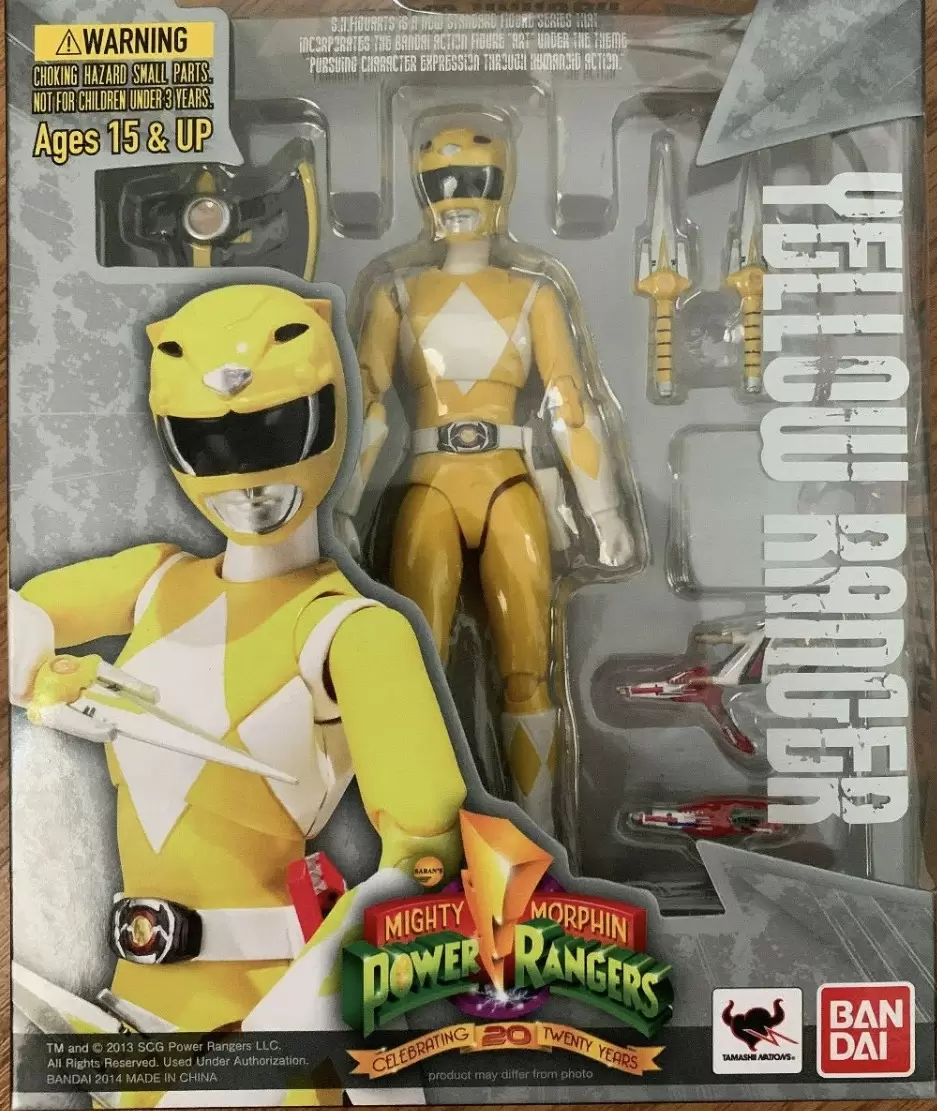 S.H. Figuarts Power Rangers - Mighty Morphin - Yellow Ranger - S.H.