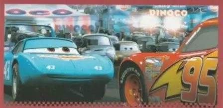 Cars - Lightning McQueen   ,      Strip « Le King » Weathers