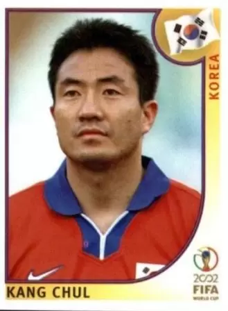 Korea/Japan 2002 World Cup - Kang Chul - Korea