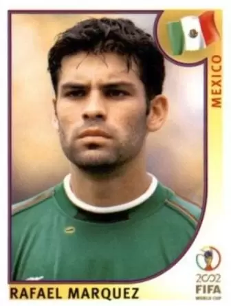 FIFA World Cup Korea/Japan 2002 - Rafael Marquez - Mexico