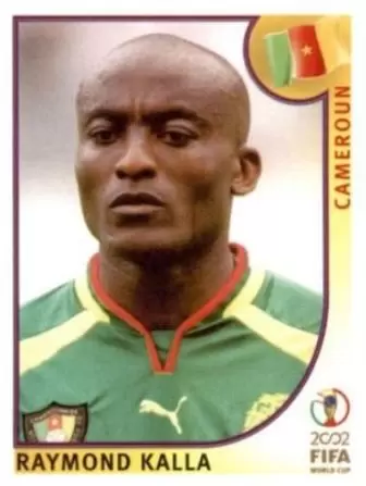 FIFA World Cup Korea/Japan 2002 - Raymond Kalla - Cameroun