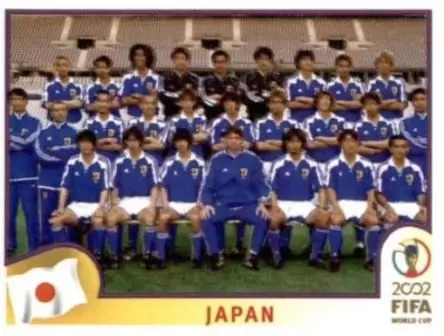 FIFA World Cup Korea/Japan 2002 - Team Photo - Japan
