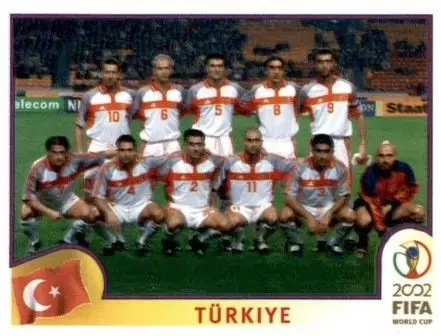FIFA World Cup Korea/Japan 2002 - Team Photo - Türkiye