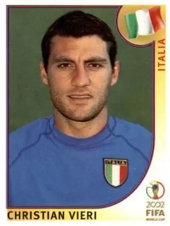 FIFA World Cup Korea/Japan 2002 - Christian Vieri - Italia