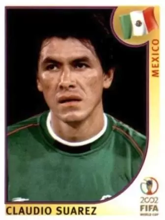 FIFA World Cup Korea/Japan 2002 - Claudio Suarez - Mexico