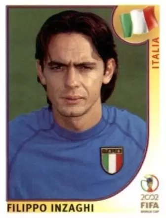 Korea/Japan 2002 World Cup - Filippo Inzaghi - Italia