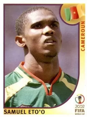 FIFA World Cup Korea/Japan 2002 - Samuel Eto\'o - Cameroun