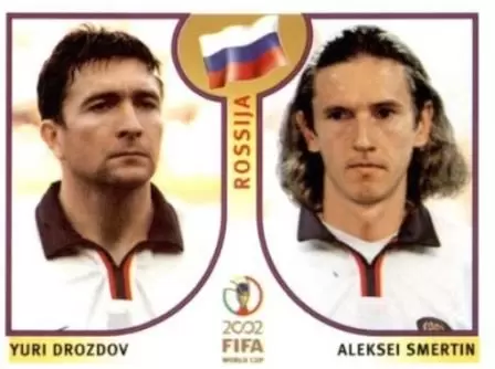 Korea/Japan 2002 World Cup - Yuri Drozdov/Aleksei Smertin - Rossija
