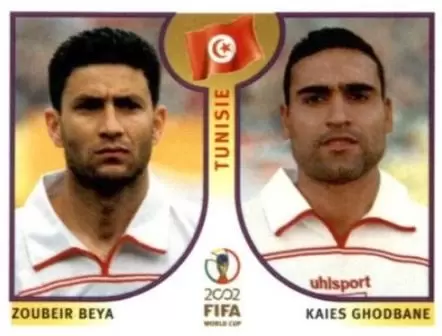 Korea/Japan 2002 World Cup - Zoubeir Beya/Kaies Ghodbane - Tunisie