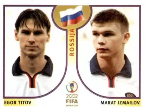 FIFA World Cup Korea/Japan 2002 - Egor Titov/Marat Izmailov - Rossija