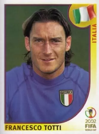 Korea/Japan 2002 World Cup - Francesco Totti - Italia