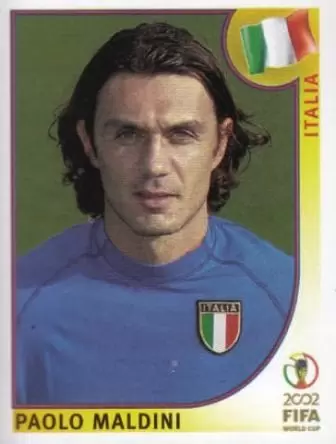 Korea/Japan 2002 World Cup - Paolo Maldini - Italia
