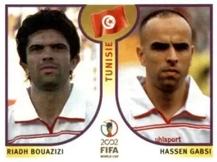 Korea/Japan 2002 World Cup - Riadh Bouazizi/Hassen Gabsi - Tunisie