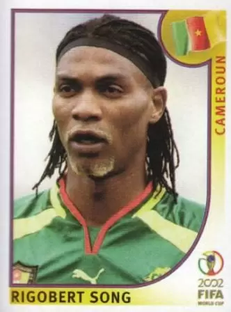 FIFA World Cup Korea/Japan 2002 - Rigobert Song - Cameroun