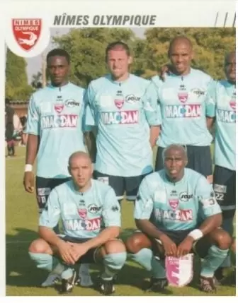 Foot 2009 - Saison 2008-2009 - Equipe - Nimes Olympique