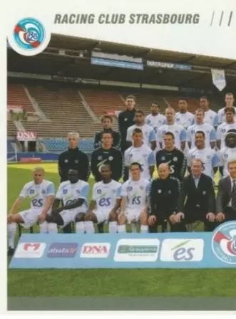 Foot 2009 - Saison 2008-2009 - Equipe - Racing Club Strasbourg