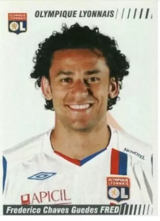 Foot 2009 - Saison 2008-2009 - Frederico Chaves Guedes Fred - Olympique Lyonnais